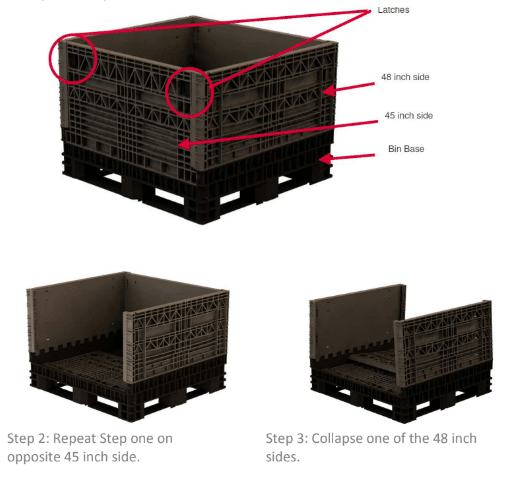 Collapsible Pallet Bin
