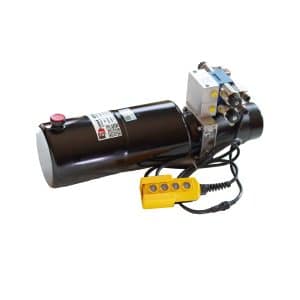 4 Port 12v hydraulic power pack