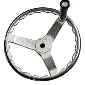 Handle replacement for drum stacker